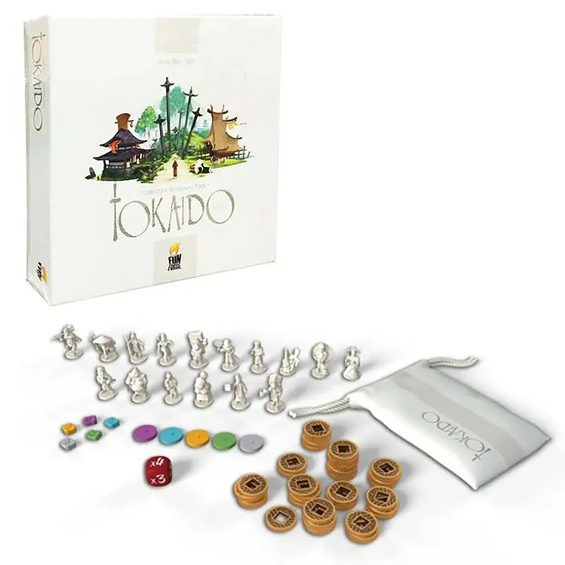 

English Children's Educational Toys Card Tokaido Collector's Edition Adult Broad Game