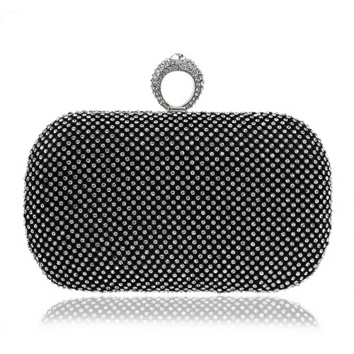 Со стразами вечерние Ежедневные клатчи сумки Bling сумка через плечо на цепочке Для женщин Сумки кошельки Кошелек Для Свадьба; вечеринка даты