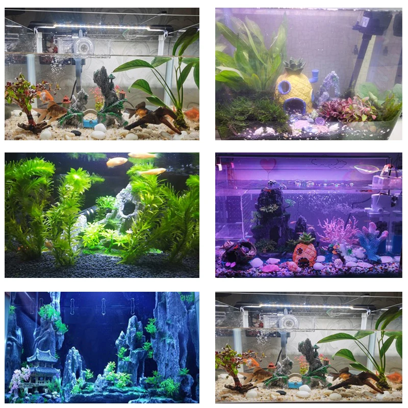 Aquarium decoration landscape resin rockery home decoration