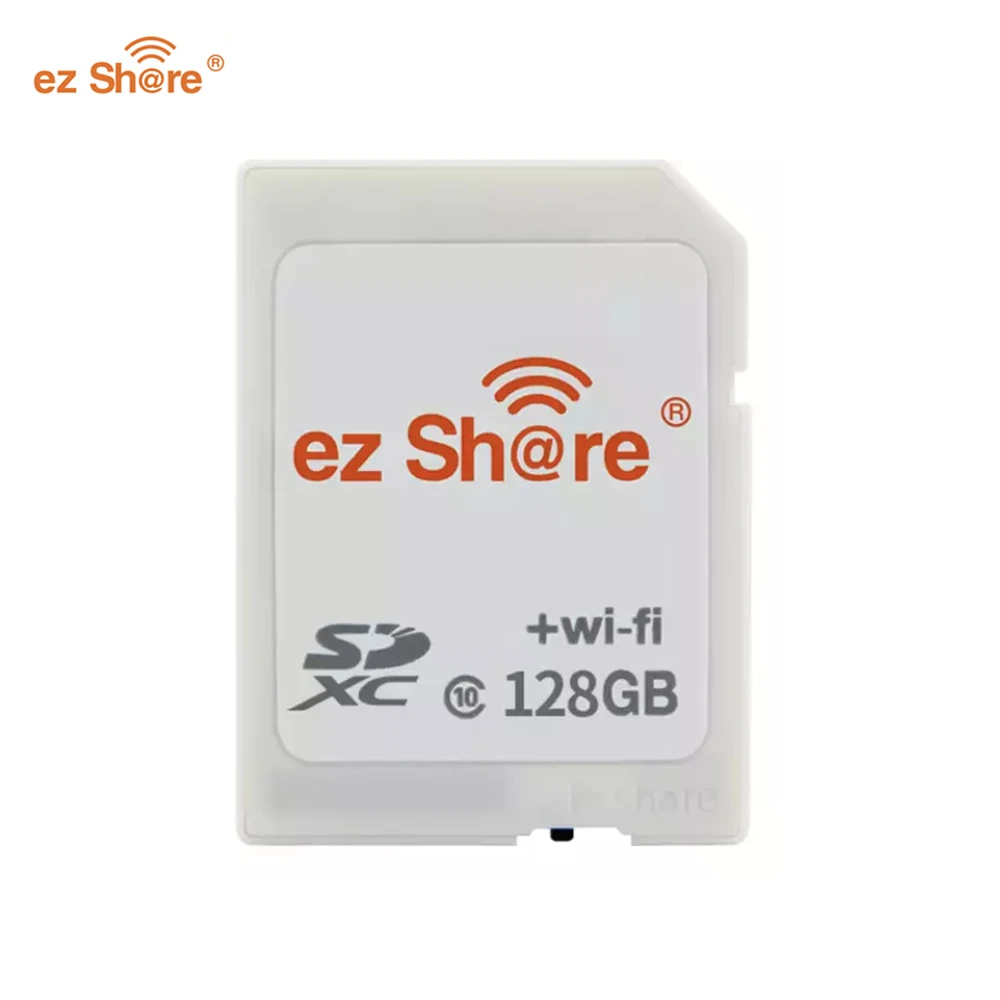 EZ share Original WIFI SD card 16GB 32GB 64GB Wireless Wifi share Memory Card Class 10 for camera  business card white 