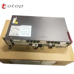 Доставка компанией DHL huawei MA5608T GPON OLT с 1 * MCUD 1G + 1 * MPWC электрическая плата постоянного тока, MA5608T терминал оптической линии