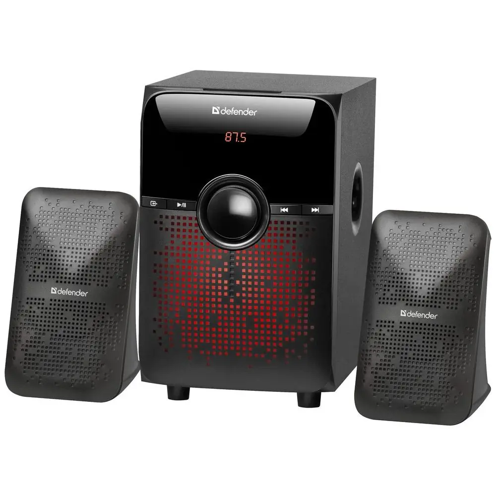 X182 18Вт, BT/FM/MP3/SD/USB/LED/RC