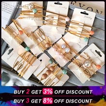 4 шт., заколки для волос для девочек, модные металлические заколки для волос, имитация жемчуга, необычная шпилька для женщин, заколка для волос для девочек, аксессуары для волос