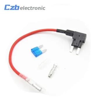 

1 Pcs auto motri Car Fuse box 12v Holder Insurance ATM Adapte APM Tap Mini Blade Add-a-Circuit Adapter accessories