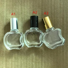 100 шт 8 мл мини-бутылка со стальными шариками пустая многоразовая бутылка для эфирного масла стеклянная бутылка для духов F3736