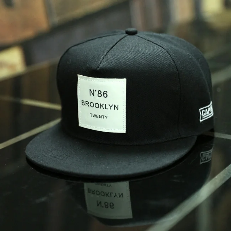 Men Hip Hop Caps Leather Snapback | Browear