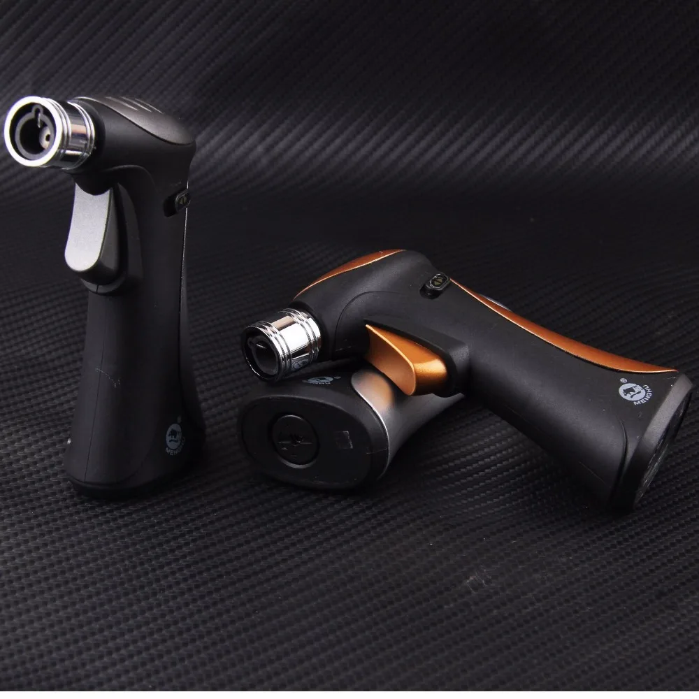 Уличная Зажигалка для барбекю факел сигар турбо зажигалка струйная Бутановая