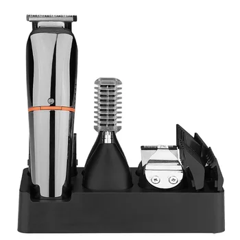 

6-in-1 Electric Hair Trimmer Clipper USB Rechargeble Hair Cutting Men Shaver Razor Profession Hair Trimmer Barber Hair Clippers
