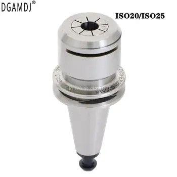 

1pcs ISO20/ISO25 ER11 ER16 ER20 SK10 holder for ISO25 ER20 30,000 rpm ISO high speed CNC spindle lathe mill parts for lathe