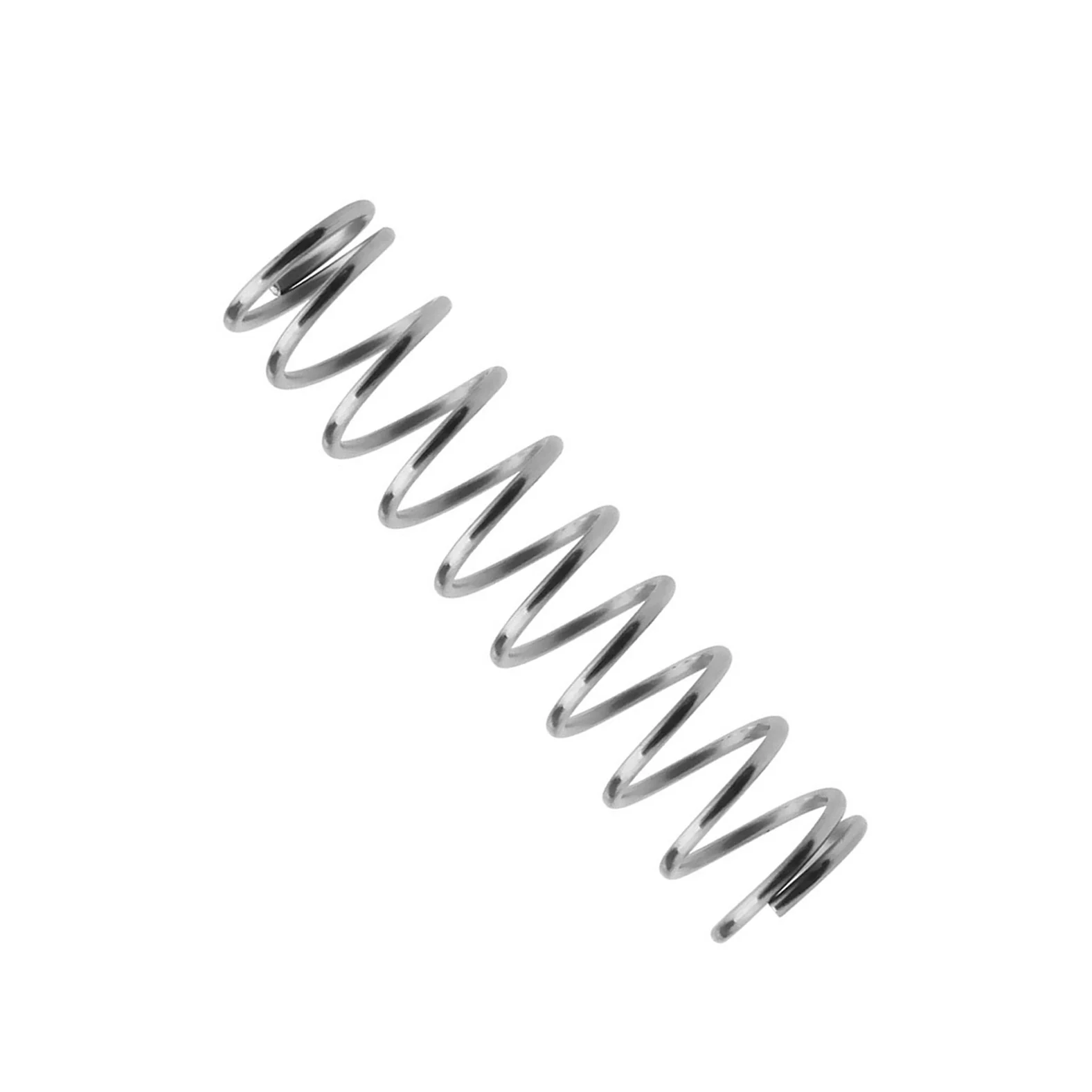 

1PCS Wire Diameter 1.4mm/0.055'', Outer Diameter 16mm/0.63'', Free Length 100/120/150/180/200mm, 304 Stainless Steel Coil