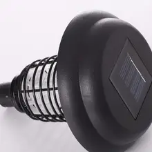 Наружная Солнечная противомоскитная лампа IP65 водонепроницаемая светодиодная лампа для сада, патио, газона, двора, тропинки, тротуара