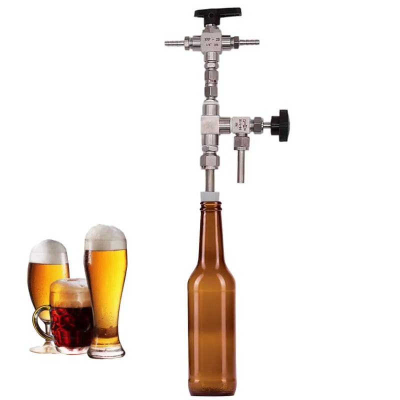 Counter Pressure Bottle Filler 304 Stainless Steel Homebrew Bottling