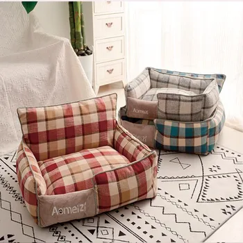 

Dog's Kennel for all seasons can be removed and cleaned Teddy Baume bear small and medium sized dog bite resistant pet nest