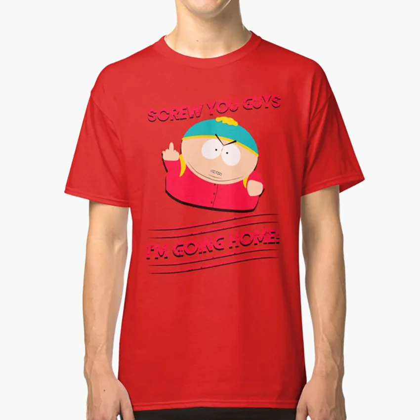 Red Я собираюсь Домашняя футболка kenny, разрушения, но и целые Картмана Кун Кайл stan Кенни - Color: Red