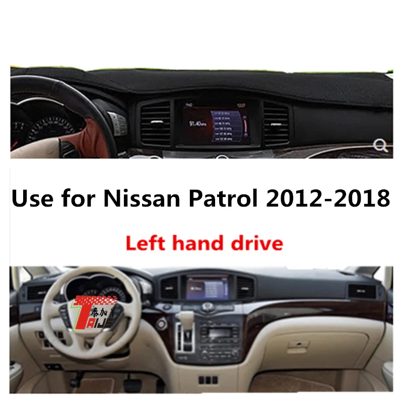 Taijs чехол для приборной панели автомобиля с левым приводом для Nissan QUEST 2011- лавсан модный креативный коврик для приборной панели автомобиля для QUEST 11-15