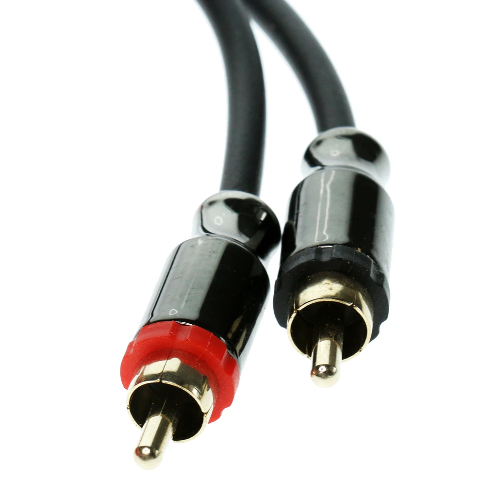 Высокое качество 300 см Мужской RCA автомобильный аудио кабель питания конверсионный комплект для DVD плеера, сабвуфера, цифровых спутниковых приемников