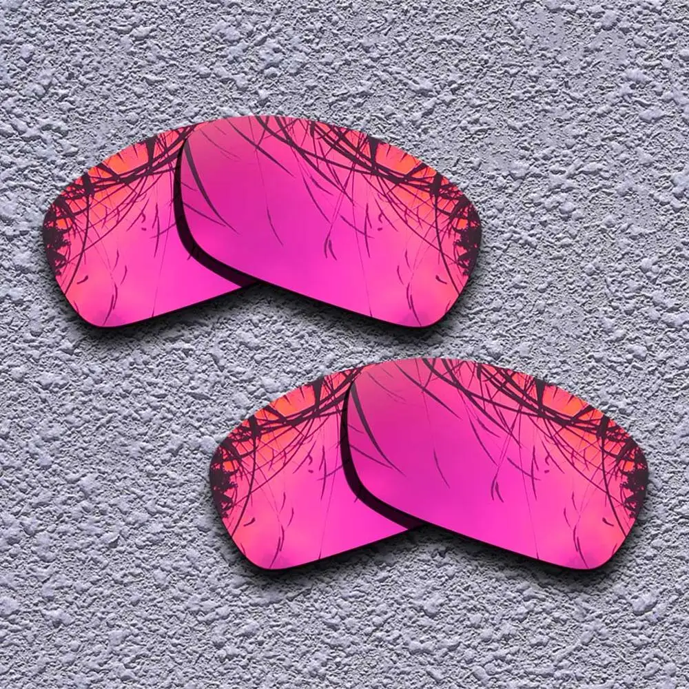 2 пары поляризованных сменных линз для солнцезащитных очков Oakley Hijinx-несколько вариантов - Цвет линз: Purple Red-Red