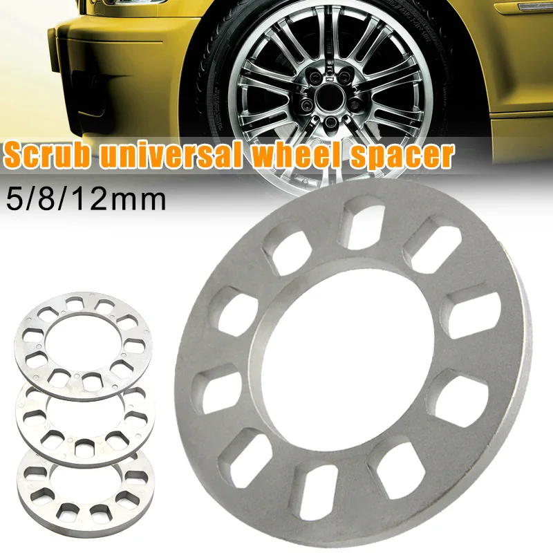 

5/8/12mm Car Aluminum Alloy Wheel Spacer Gasket for 5 Hole Wheel Hub Car Auto Parts C66