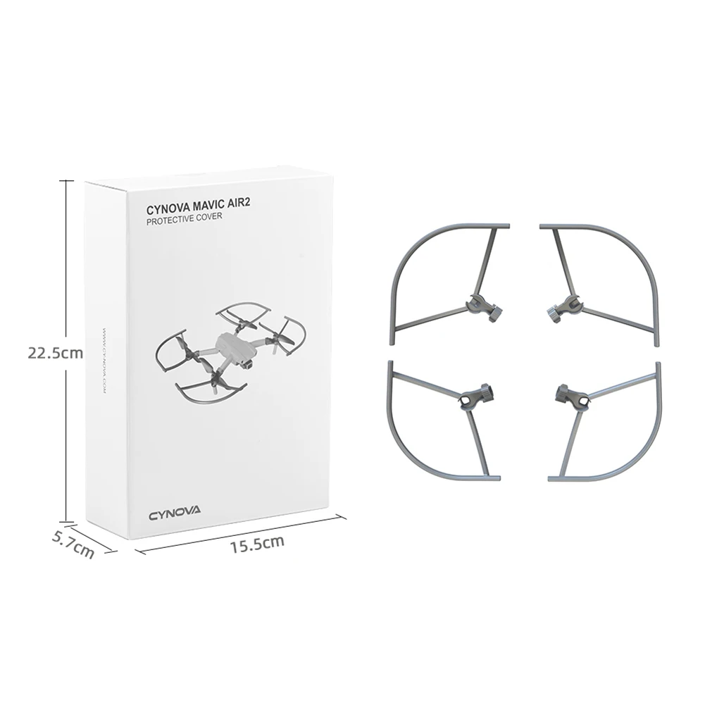 VODOOL Spare Parts RC Quadcopter Drone Accessories Propeller Guard for DJI Mavic Air 2 Anti-Collision Blade Protective Rings