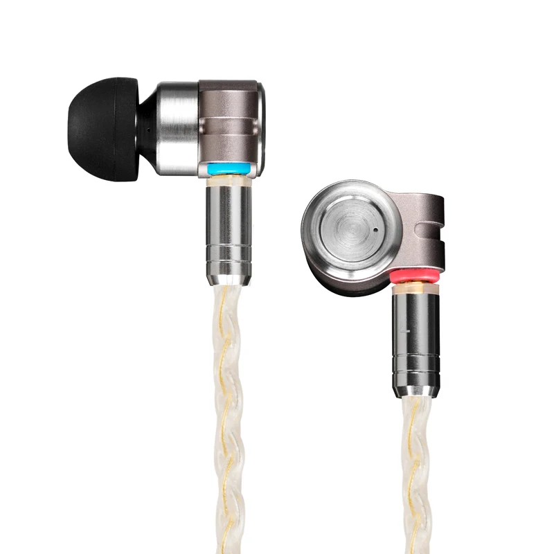 TINHIFI Олово аудио T3 1DD+ 1BA Ноулз гибридные Hifi наушники с шумоподавлением металлическая стереогарнитура Mmcx съемный кабель