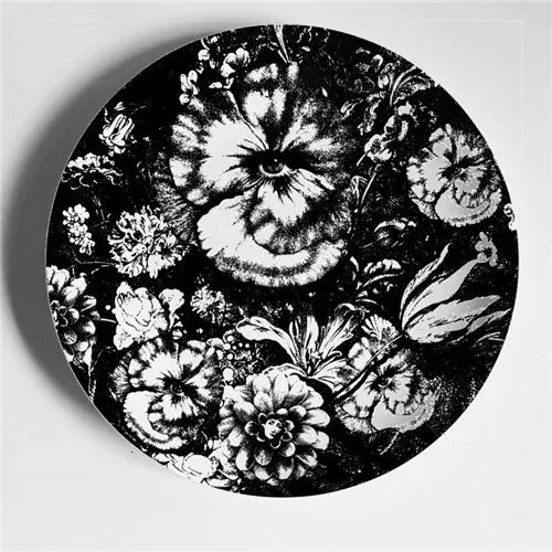 11 Европейский мианский стиль Fornasetti тарелки для лица настенная тарелка художественное блюдо подвесное блюдо декоративная 8 дюймов 6 дюймов керамическая тарелка - Цвет: 11