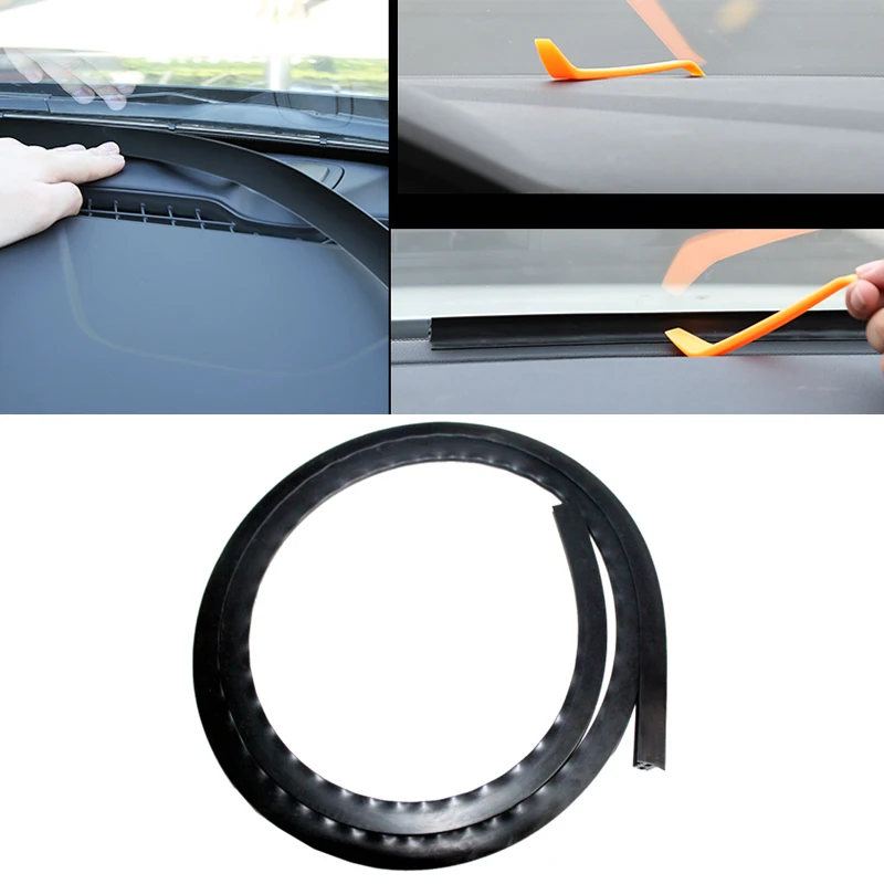 

Car Soundproof Rubber Seal Dashboard Sealing Strip Styling Sticker For Lada Granta Xray For Ford Focus Cruze For Kia Rio Solaris