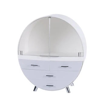 

Makeup Organizer PC Jewelry and Cosmetic Storage Display Boxes with 4 Drawers