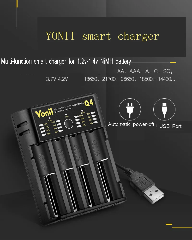 Батарея зарядное устройство для 18650 14500 21600 aa aaa 1,2 v 3,7 литий ионный аккумулятор никель-металл-гидридных и никель-кадмиевых типов аккумуляторов аккумуляторная батарея с 8 шт. 18650 2600 мАч батарея
