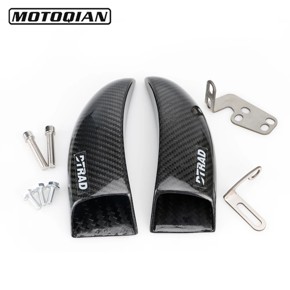 

For DUCATI MULTISTRADA 1200 GRANTURISMO 2013-2014 Motorcycle Brake Cooling Mounting Kit Carbon Fiber Brake System Ducts