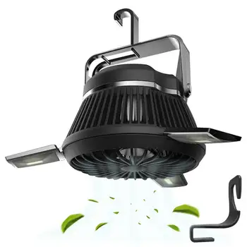 

Fishing USB Rechargeable Emergency Multifunctional 2 In 1 Survival Camping Hiking Outdoor Solar Powered ABS LED Tent Fan Summer