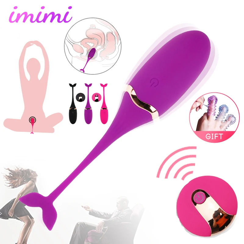 Wireless Remote Control Vibrating Bullet Eggs Vibrator Erotic Sex Toys for Woman USB Charge Clitoris Stimulator Vaginal Massage