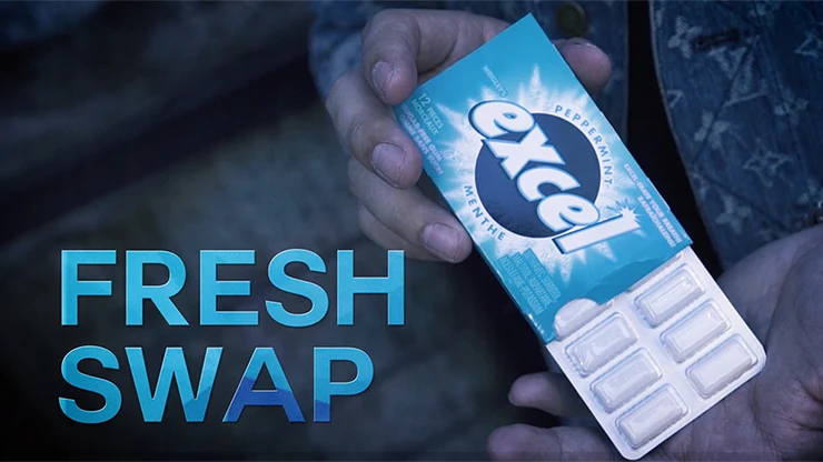 

Fresh Swap by SansMinds Creative Lab (online teaching) Street Magic Tricks props gimmick Close up Magic Fun Illusions