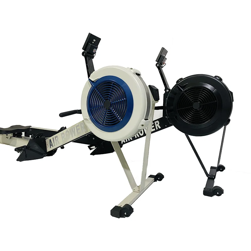 Wind Resistance rowing Machine, Commercial Fitness Equipment, Foldable,