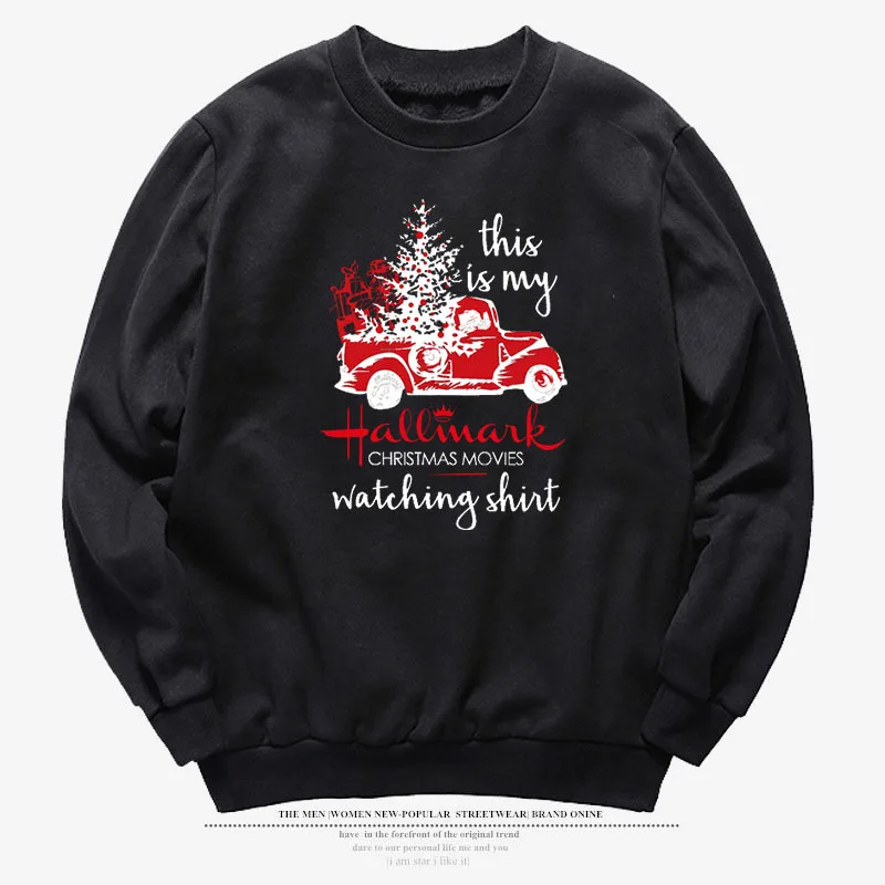 ZYZTOP толстовки с капюшоном Hallmark Christmas Movies, с круглым вырезом, мужской, женский, для пар, Harajuku, свободная модная уличная одежда, толстовка - Цвет: 2