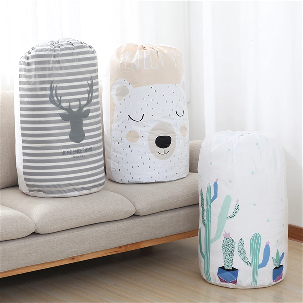 Большая сумка для хранения стёганого одеяла с одеялом общежития движущийся