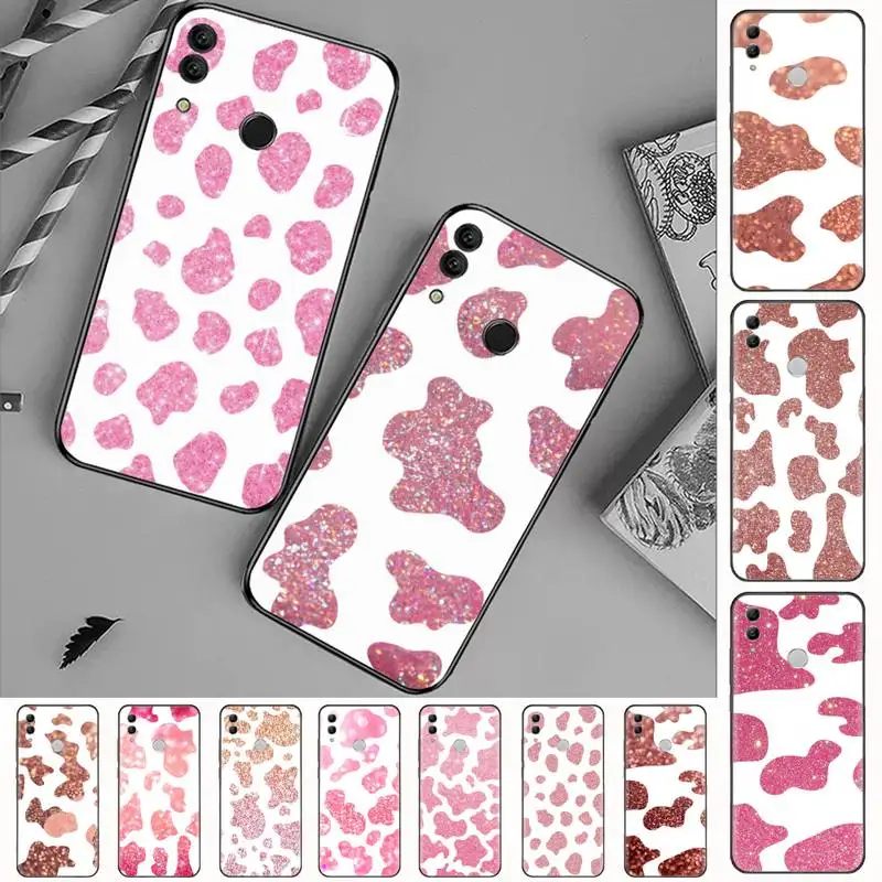 

Cow bling luxury Phone Case For Huawei Honor view 7a5.45inch 7c5.7inch 8x 8a 8c 9 9x 10 20 10i 20i lite pro