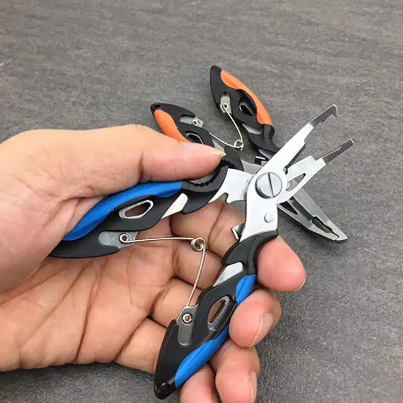 新しいフィッシングプライヤーはさみ用のミニプライヤードラインルアーカッターフック除去ステンレス鋼シザーブレイドラインル 釣り道具 Aliexpress