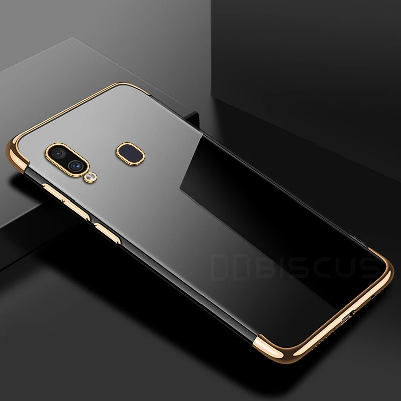 Роскошный Ультратонкий силиконовый мягкий чехол из ТПУ для samsung Galaxy A20e 5,8 дюймов SM-A202F/DS samsung A 20e A202 - Цвет: Gold