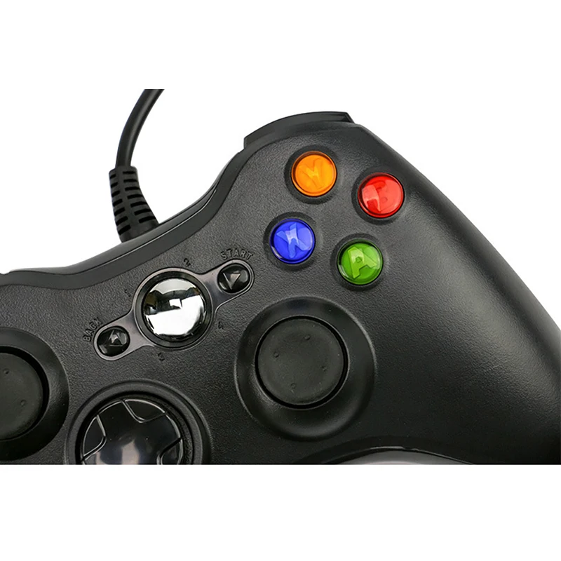 Проводной геймпад для xbox 360 Пульт дистанционного управления джойстик USB кабель геймпады для microsoft xbox 360 хост ПК Win7/8/10 Системы