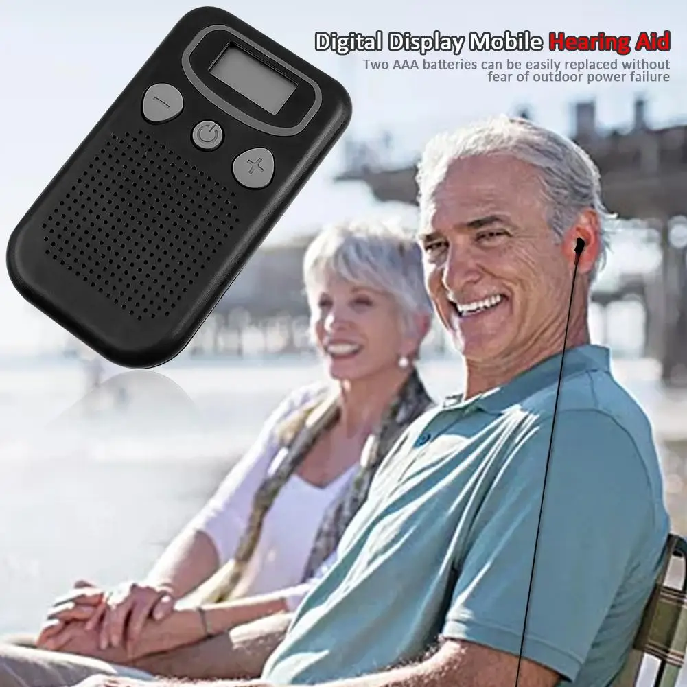 Display Hearing Aids Personal TV Sound Amplifier for The Elderly Hearing Loss Hearing Megaphone Magic Atomic Beam High Quality
