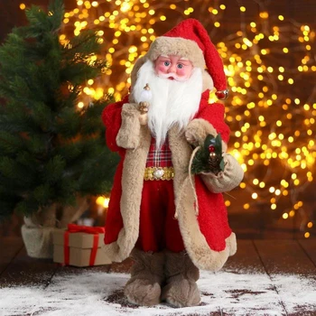 

Santa Claus "In a red coat with gifts" 24x45 cm 5036049