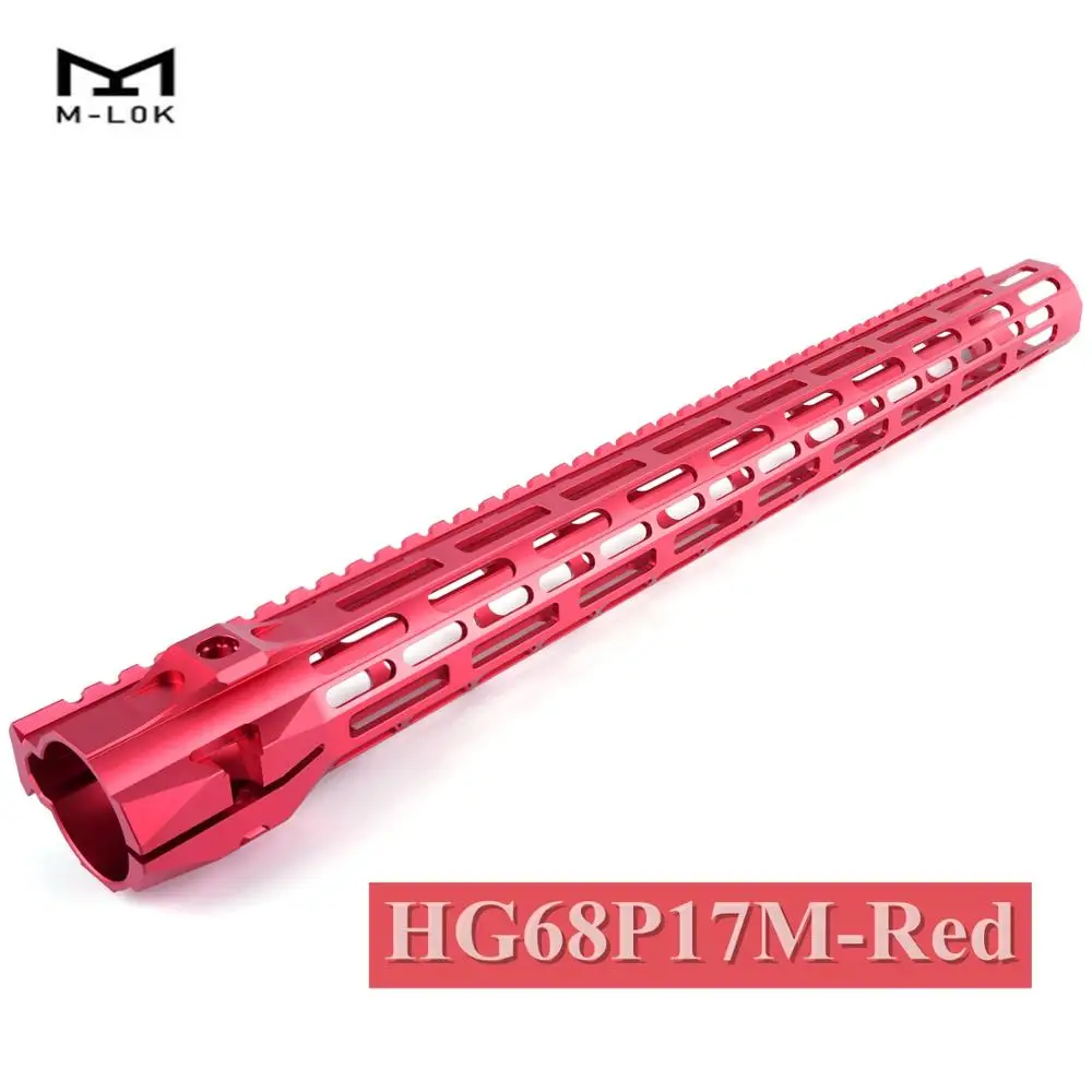 1" m-lok handguard Slip fit замок дизайн mlok handguard m4 m16 AR15 handguard