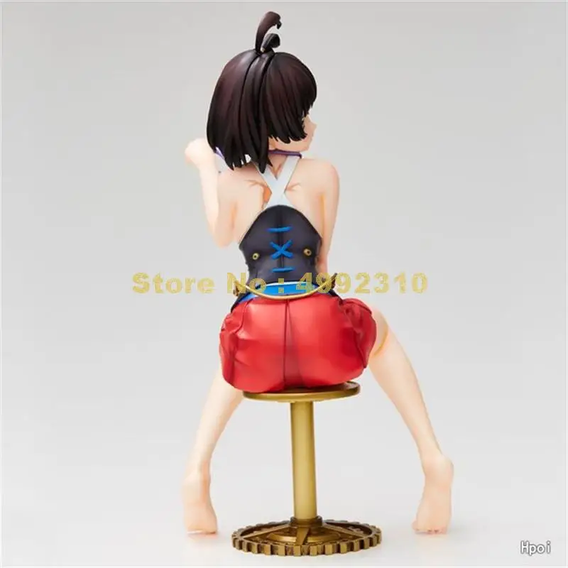 Аниме kabaneri of the iron fortress mumei yukata стул 1/7 Коллекция Модель ПВХ фигурка 18 см игрушка