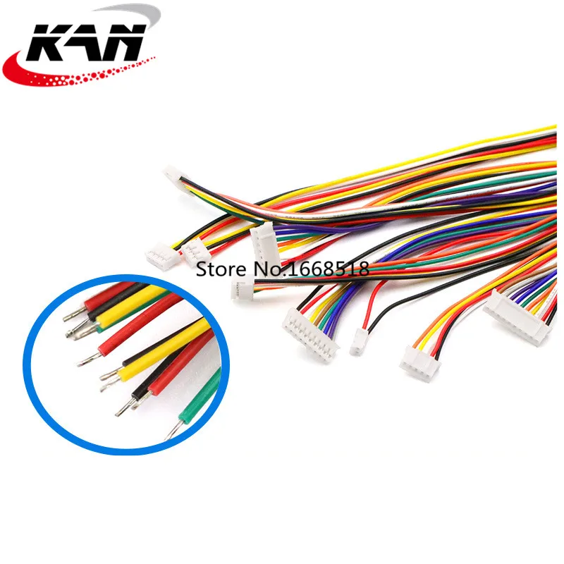 20 шт./лот JST PH 2 0 2/3/4/5/6/7/8/9/10 Pin шаг мм соединитель кабель 30 см длина 26AWG | Обустройство