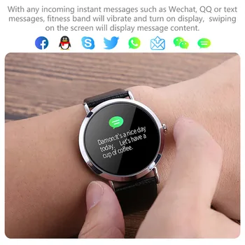 

CV08C Smart Watch IP6 7Waterproof Heart Rate Blood Pressure Monitoring Fitness Tracker Bluetooth Connection Watch For AndroidIOS