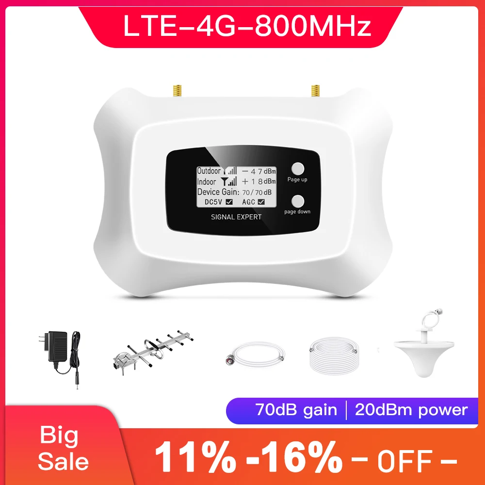 Hot Sale One! 800mhz 4g Mts,tele2,beeline,megafon 4g Cellular Amplifier ...