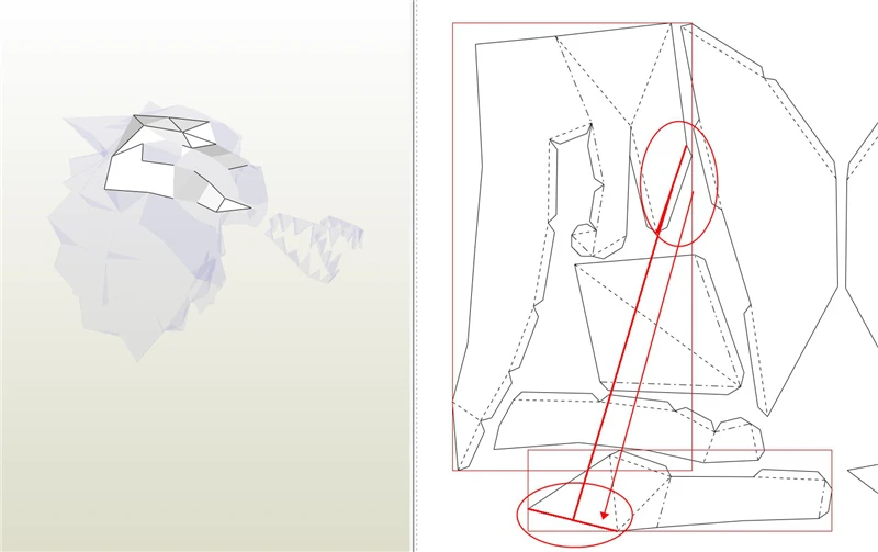 3D Paper Model Image 1