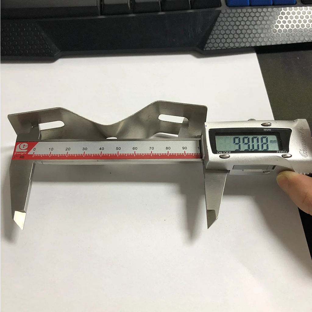 

2 Pieces Of Canoe Kayak Motor Mounting Plates Made Of Stainless Steel Material