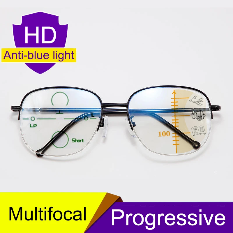Lunettes Transparentes Style Nerd Rétro - Monture Ronde Métal/Plastique - Protection UV400 - Unisexe