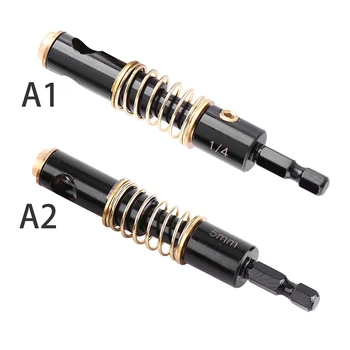 

1pcs 2 Sizes HSS Brass Self Centering Hinge Twist Drill Bits 1/4" & 5mm Screw Hole Saw Woodworking Reaming Cabinet Tool